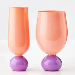 GigiandTom Aden Cocktail Glass Peach