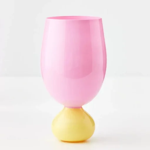 GigiandTom Aden Wine Glass Pink