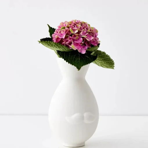 GigiandTom Bisous Ceramic Urn Vase White