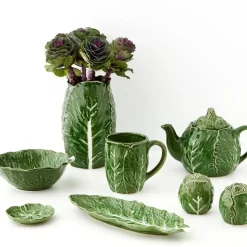 GigiandTom Cabbage Ceramic Salt & Pepper Shakers