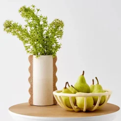 GigiandTom Copacabana Ceramic Vase Ivory