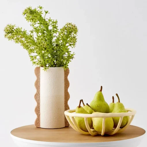GigiandTom Copacabana Ceramic Vase Ivory