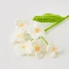 GigiandTom Daisy Hand Knitted Crochet Flower White