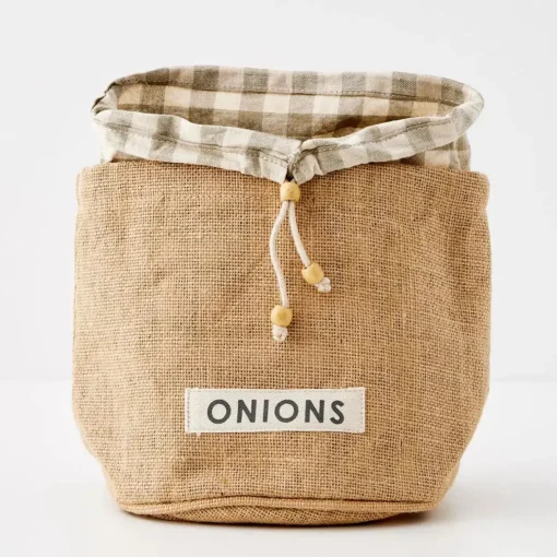 GigiandTom Farmstead Cotton/Jute Onion Bag