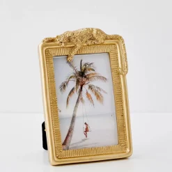 GigiandTom Leopard Resin Photo Frame Gold