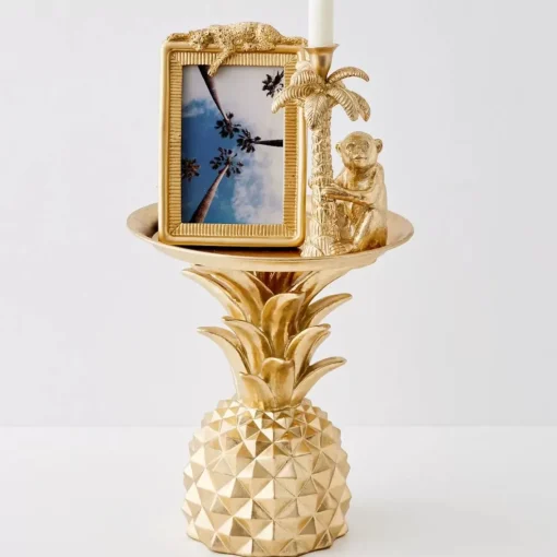 GigiandTom Leopard Resin Photo Frame Gold
