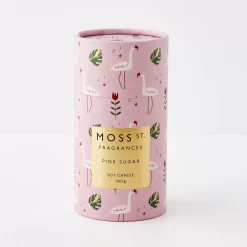 GigiandTom Pink Sugar Soy Scented Candle