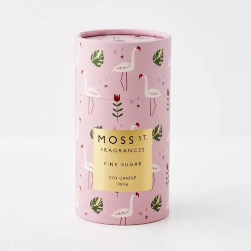 GigiandTom Pink Sugar Soy Scented Candle