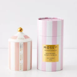 GigiandTom Raspberry, Honey & Musk Limited Edition Soy Candle