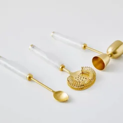 GigiandTom Resin Bar Tool Set Pearl