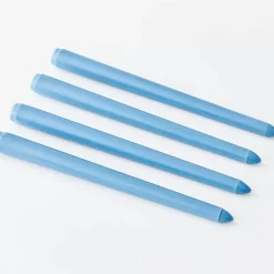 GigiandTom Solid Blue Taper Candle Set