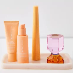 GigiandTom Soy Taper Candle Apricot