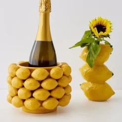 GigiandTom Stacked Lemon Ceramic Vase