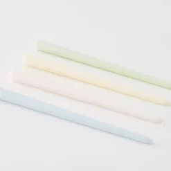 GigiandTom Taper Candle Assorted 4 Pack Pastels