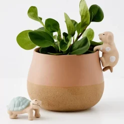 GigiandTom Timmy Turtle Ceramic Pot Hanger