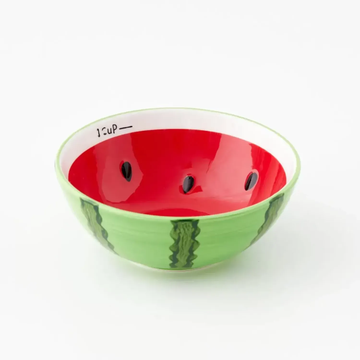 GigiandTom Watermelon Ceramic Bowl Red