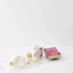 GigiandTom Bathroom Accessories*Zen Acrylic Bath Caddy Clear